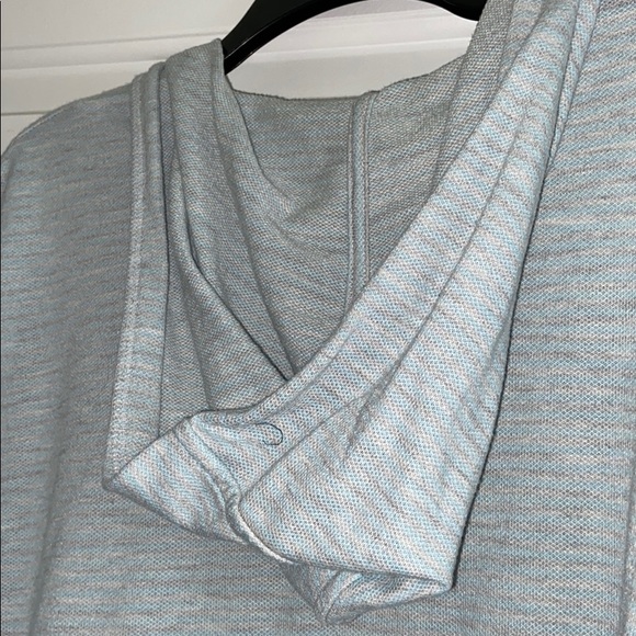 Sz 2X hooded sweatshirt top plus size long sleeve shirt - Picture 7 of 8
